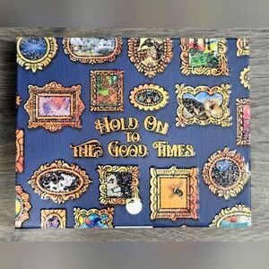 ZOX "HOLD ON TO THE GOOD TIMES" #332 PEARL WRISTBAND & PIN collectible mag box